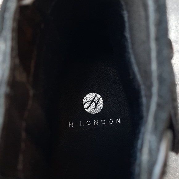 Hudson London Black Leather Eris Ankle Boots - Picture 6 of 12